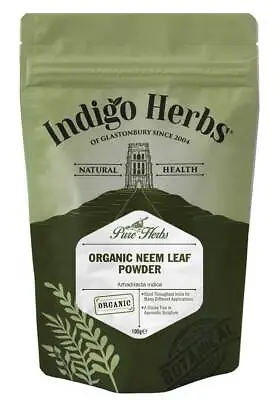 Organic Neem Powder - 100g & 250g - Indigo Herbs • £11.45