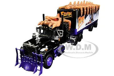 Mack Super-liner Truck  Elvira Mistress Of The Dark  1/64 Dcp/first Gear 69-0880 • $99.95