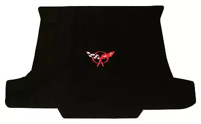 LLOYD MATS Velourtex™ REAR DECK MAT Red C5 Logo 1998-2004 Corvette Convertible • $180.99