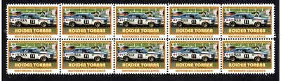 Holden Torana M/excellence Strip Of 10 Mint Vignette Stamps 5 • $1.10