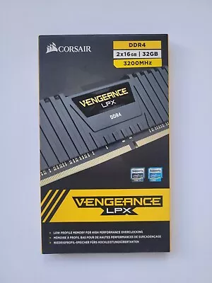 Corsair Vengeance LPX CMK32GX4M2B3200C16 - 32 GB - 2 X 16 GB - DDR4 - 3200 MHz • £30