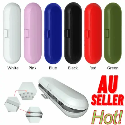 $9.52 • Buy Portable Electric Toothbrush Case Travel Cover Holder Storage Box For Oral-B QT