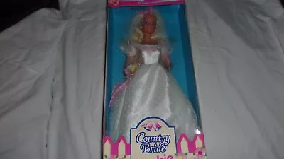 Mattel/barbie Vintage 1994 Country Bride Barbie Special Edition New In Box • $25