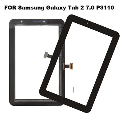 For SAMSUNG GALAXY TAB 2 GT-P3110 P3110 7.0 WIFI DIGITIZER TOUCH SCREEN GLASS • £3.99