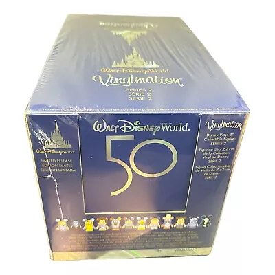 2022 Walt Disney World 50th Pack Of 24 Vinylmation Series 2 Figures SEALED • $179.97