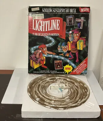 Mr Christmas LightLine Tubes Of Lights In Motion Clear • $8