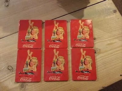 6 X Vintage Coca Cola Coke Fridge Magnet - In Original Cellophane Wrapping • £3