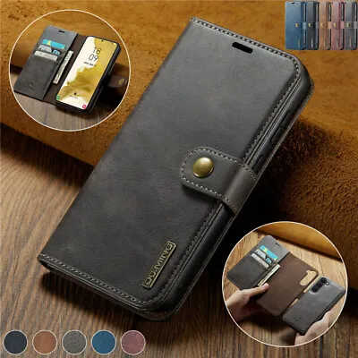 For Samsung S24 S23 S22 S21 FE Ultra Plus S9 Removable Case Leather Wallet Cover • $18.89