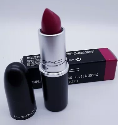Mac Amplified Crème Lipstick~Girl About Town~NIB~Full Size~Authentic • $74.99