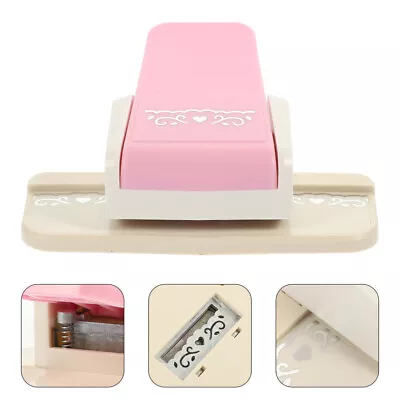  Plastic Lace Embosser Child Border Design Paper Scrapbooking DIY Punch • £13.18