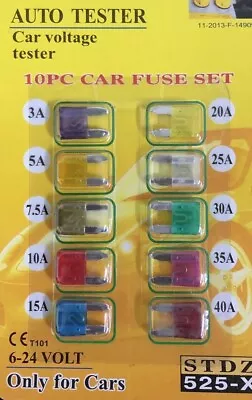 $9.90 • Buy 60pcs Auto Car Mini Micro Fuses Standard Car Blade Fuses 5A-30A Fuse Micro #4405