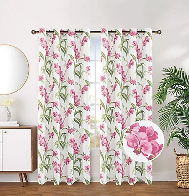 $19.99 • Buy Blackout Thermal Insulated Room Darkening Grommet Top Window Curtain Panel 81057