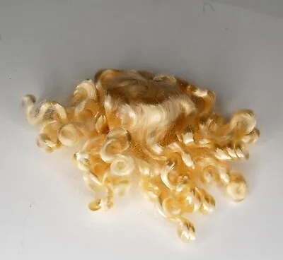 Doll Wig Mohair? Blonde Curls Size 5-6  Tonner  FID Little Darling Boneka Ruby • $22.99
