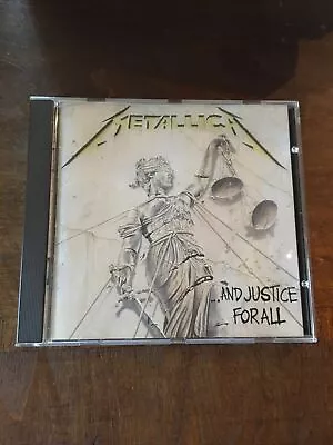 METALLICA And Justice For All CD 1988 Elektra Records • $9.59