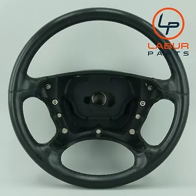 +sw170 W209 R230 Mercedes 03-09 Sl Clk Class Steering Wheel Black • $75.59