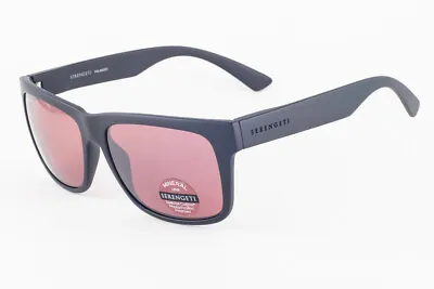 $189 • Buy Serengeti POSITANO Matte Black / Sedona Polarized Sunglasses 8983 56mm