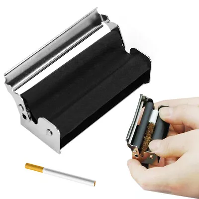 70MM Metal DIY Cigarette Rolling Machine Tobacco Joint Making Roller Portable AU • $8.99