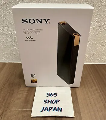 SONY WALKMAN NW-ZX707 64GB Hi-Res ZX Series Audio Player Black English Available • $632.99