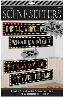 HOLLYWOOD SIGNS Scene Setters. - W1 • £7.50