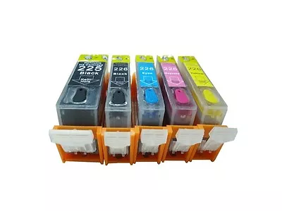 5PK CANON Refillable Ink MG5320 MG5220 MG5120 MX892 Refillable Ink Cartridge 226 • $15.90