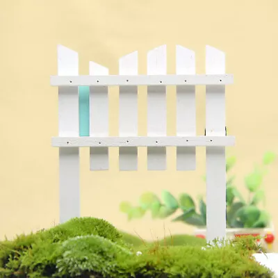  Fairy Fence Ornament Picket Palisade Small And Fresh Lattice • £8.38
