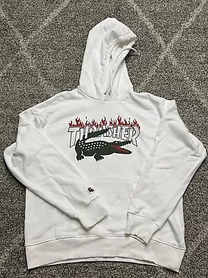 Lacoste X Thrasher Hoodie • $100