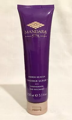 Mandara Spa Amber Heaven Shower Scrub 150ml Sandalwood Patchouli New • £16.99