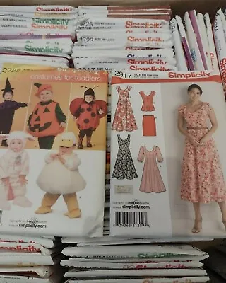 £5 • Buy New Assorted Sewing Patterns Simplicity Range 2247 - 3809