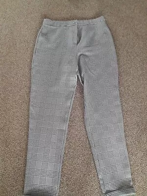 Ladies Dog Tooth Trousers. Sz 14 Tall • £6.99