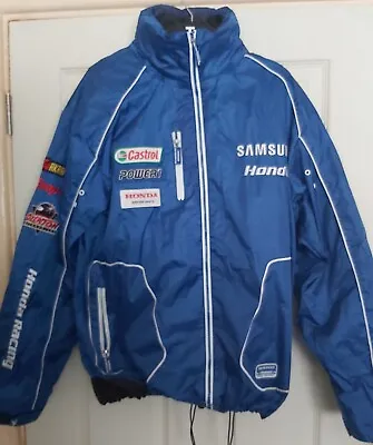 Honda Samsung Mens Jacket Blue Official Size M  • £44.99
