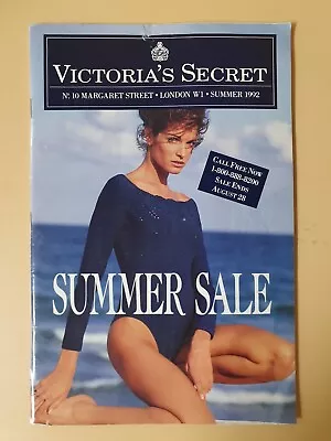 Victoria's Secret Catalog SUMMER SALE 1992 • $21