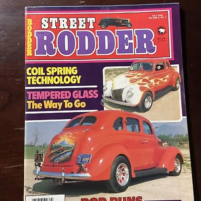 Vintage  Street Rodder Magazine~ July 1980~ Free Shipping • $7.99