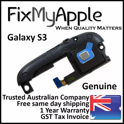 Galaxy S3 I9300 I9305 Original Black Loud Speaker Buzzer Ringer Flex Replacement • £6.16