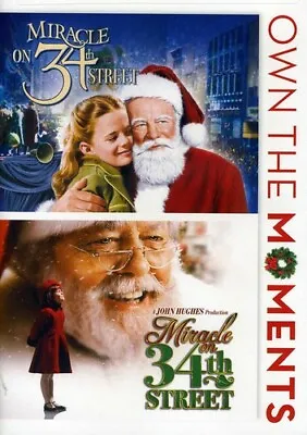 Miracle On 34th Street: Double Feature DVD Leonard Nimoy(DIR) 1994 • $5.98