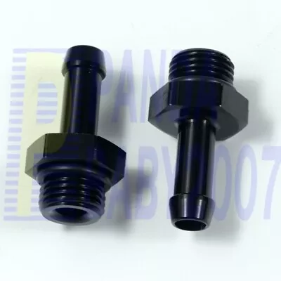 2PCS AN6 6AN ORB To 3/8 Barb Fitting With O-ring Seal Orb Male Straight Adapter • $6.80