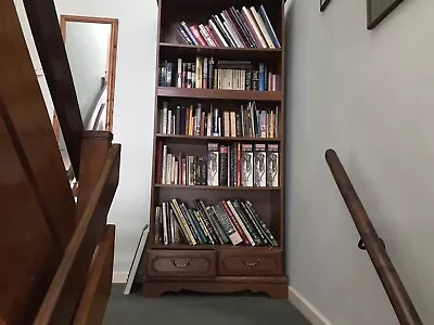 Tall Bookcase With Drawers • £30