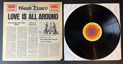 War Eric Burdon ‘Love Is All Around’  Original Vinyl LP  1976 • £15.54