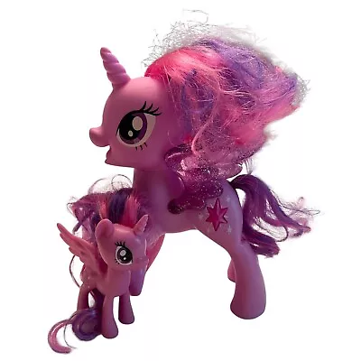 My Little Pony Princess Twilight Sparkle Talking Pony 7” And Small Pony Unicorn • $8.99