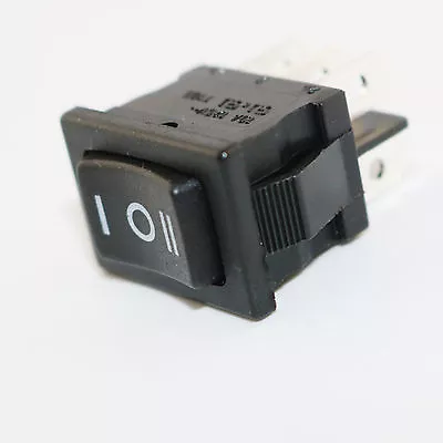 Black RLEIL Rocker Switch On-Off-On 6Pin 3 Position DPDT 10A/6A 125V/250V AC RL3 • $1.69