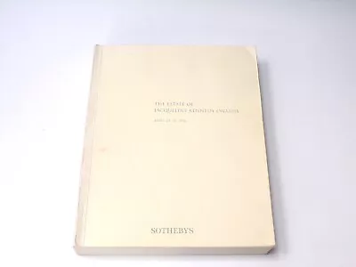 The Estate Of Jacqueline Kennedy Onassis Sotheby's Auction Catalogue 1996 • £39.95