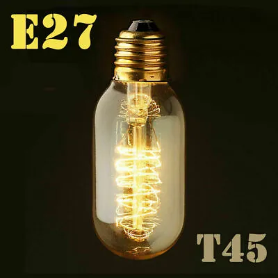 E27 B22 Retro Vintage Edison Flexible LED Spiral Filament Light Bulb • $6.83