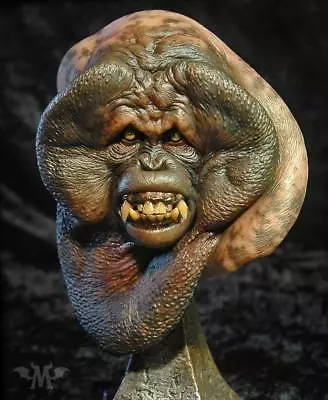 Andy Bergholtz Louie Orangutan Ape Translucent Resin Bust • $150