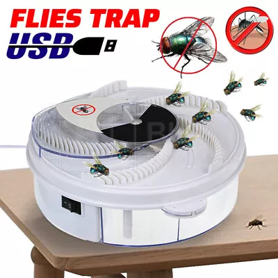Fly Electric Trap Catcher Device With Trapping Food USB Cable Insect Killer • $21.99