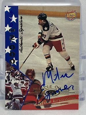 1995 Signature Rookies Miracle On Ice Autograph #12 Mike Eruzione Auto /2000 • $89.99