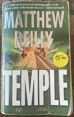 Matthew Reilly Temple Paperback Book • $5.60