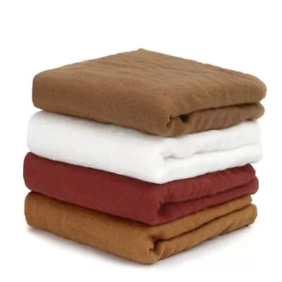  Muslin Burp Cloths For Baby Boy Girl 4 Pack Super Soft Large 20''x10'' Fall • $18.97