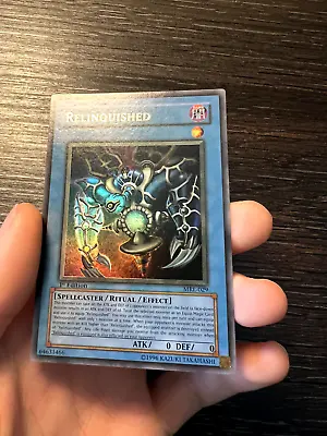 Yu- Gi-Oh Relinquished MRL-029 1st Edition FADED NM/Mint. • £200