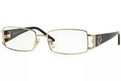 Authentic VERSACE Rx Eyeglasses VE 1163M-1252 Pale Gold W/Demo Lems 52mm  *NEW* • $89.84