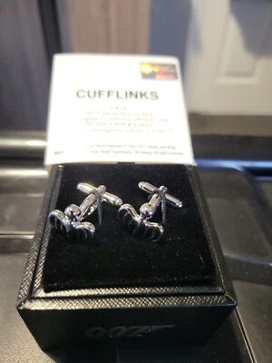 £35 • Buy Official James Bond 007 Spectre Cufflinks Stainless Steel Metal NEW 
