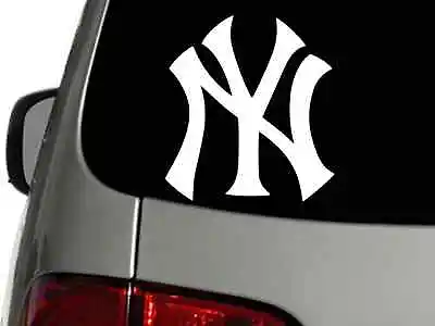 New York Yankees Baseball Vinyl Decal Car Wall Window Sticker CHOOSE SIZE COLOR • $2.79